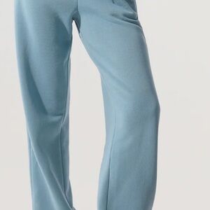 ALO Yoga Blue Wide Leg Pants